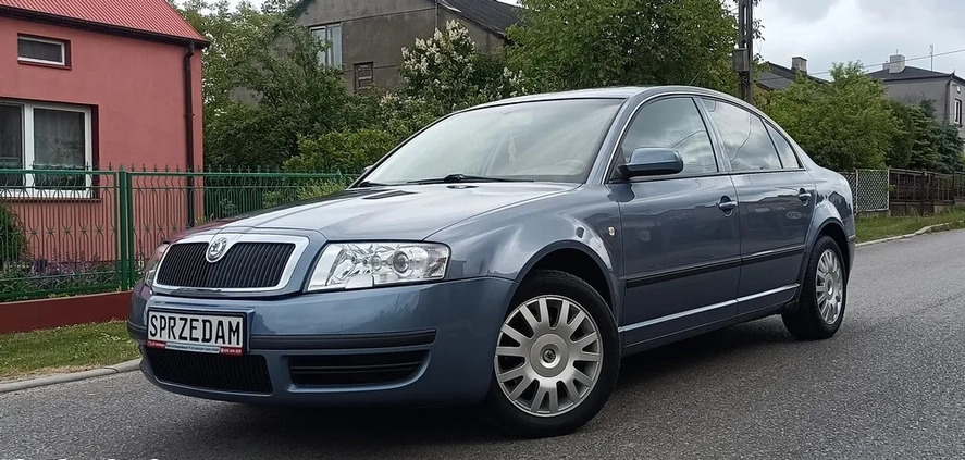 Skoda Superb cena 16900 przebieg: 163000, rok produkcji 2005 z Kalisz Pomorski małe 326